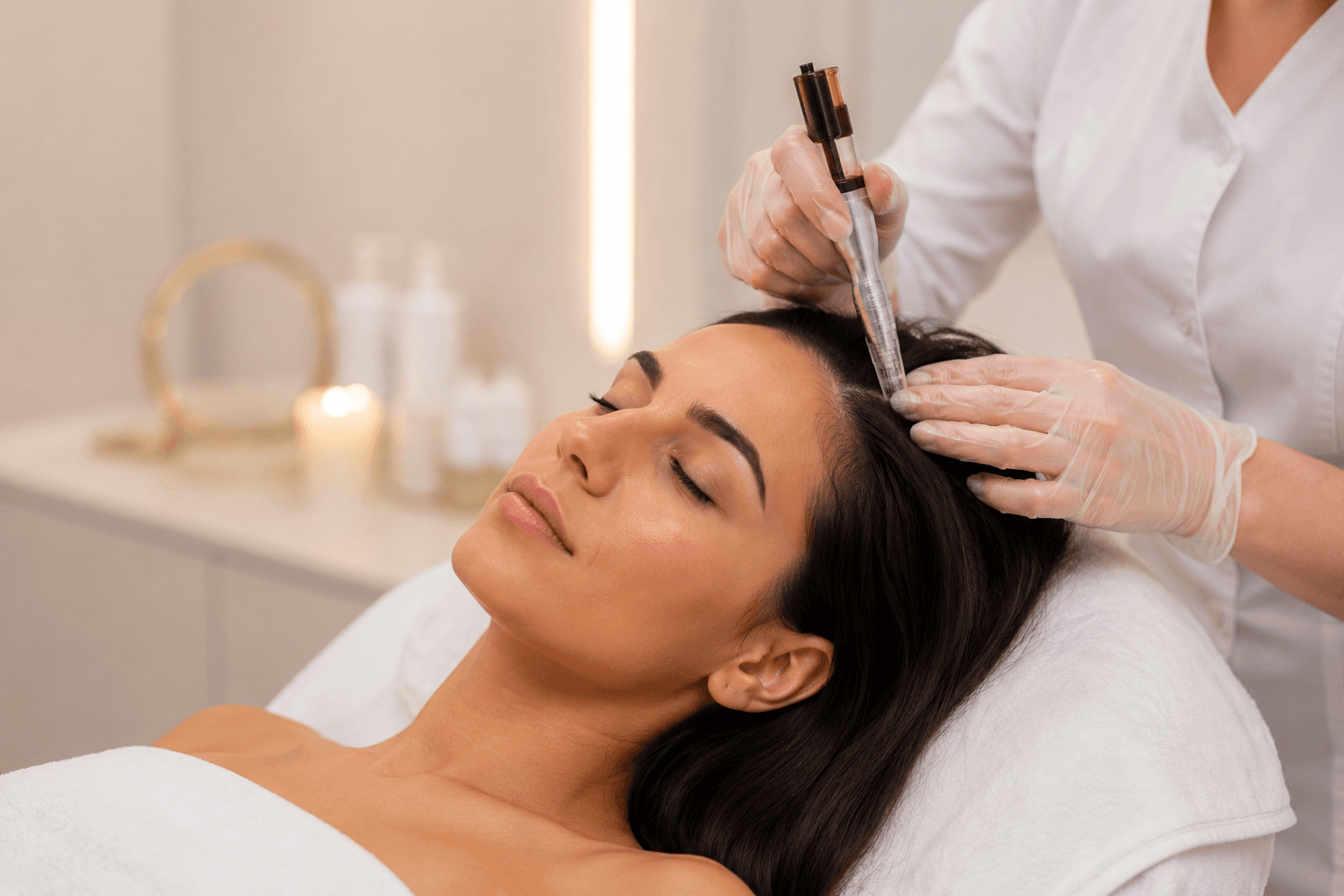 Hair Meso Therapie Wenkbrauwen